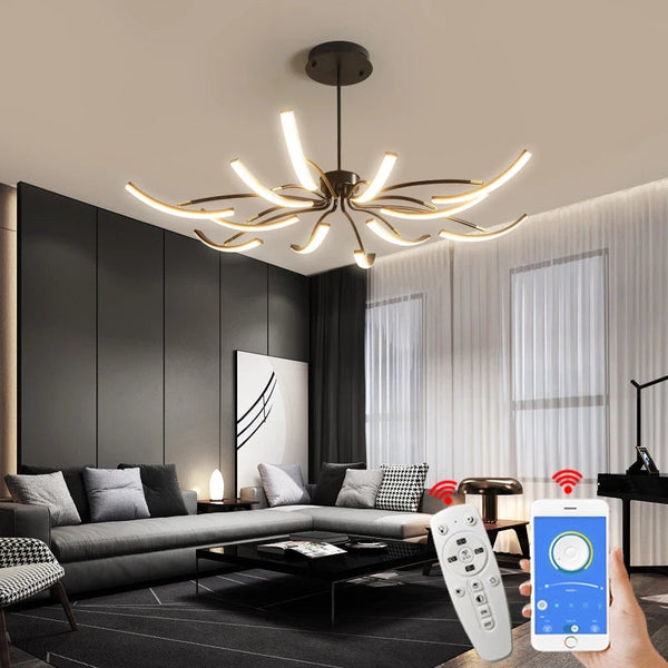 Designerska lampa sufitowa Luster