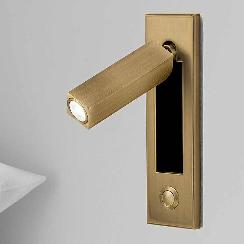 Inbyggd Vägglampa För Sängbord