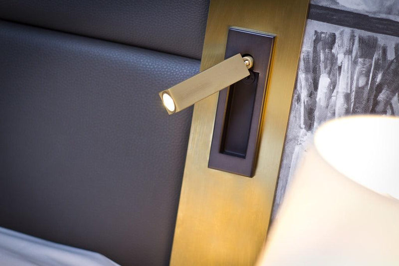 Inbyggd Vägglampa För Sängbord