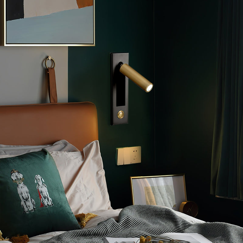 Inbyggd Vägglampa För Sängbord