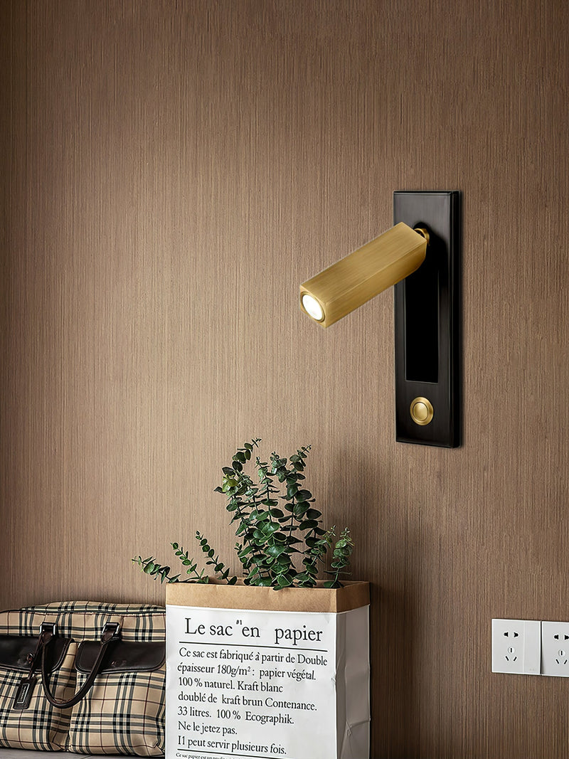 Inbyggd Vägglampa För Sängbord