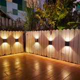 Bezdrátová solární LED nástěnná světla Deluxe - Vytvořte si dokonalou atmosféru ve vaší zahradě!