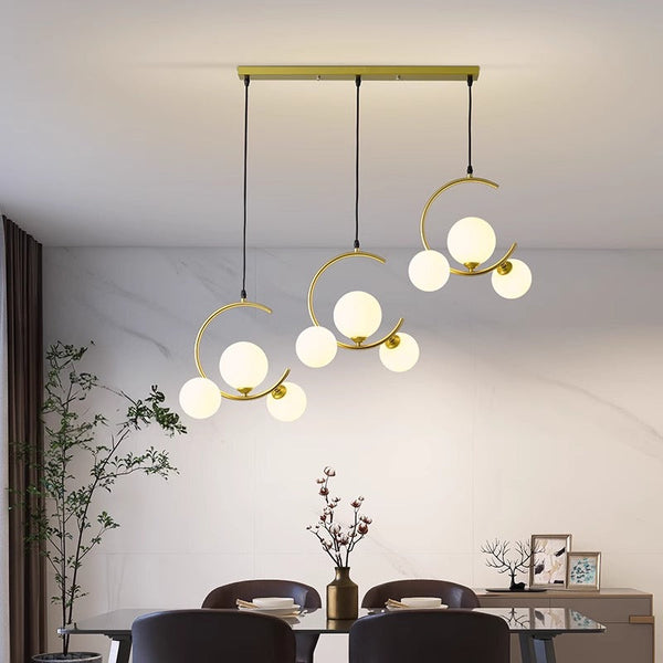 Nowoczesna lampa wisząca LED do dekoracji wnętrz