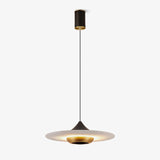 Lampa Med Flygande Tefat I Marmor