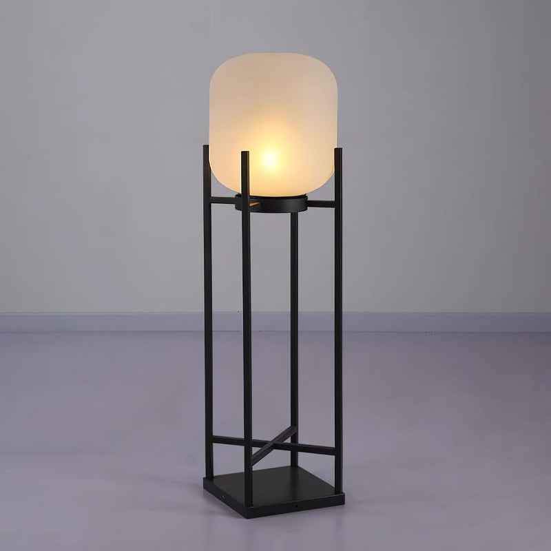 Solarna lampa podłogowa na zewnątrz