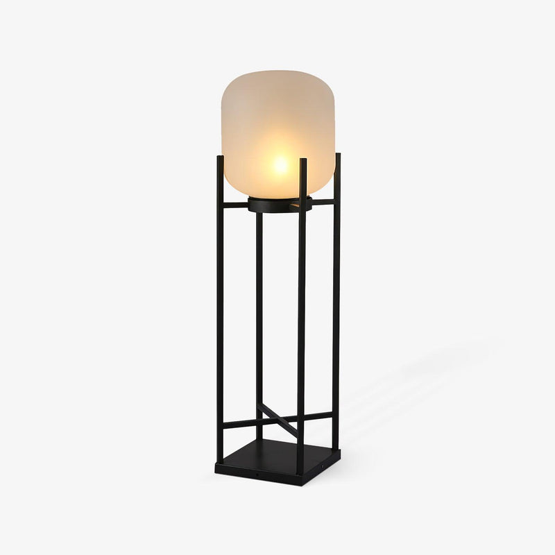 Solarna lampa podłogowa na zewnątrz