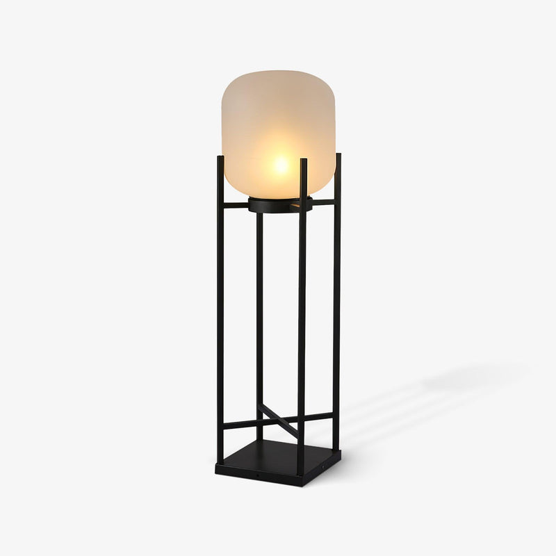 Solarna lampa podłogowa na zewnątrz