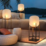 Zewnętrzna solarna lampa podłogowa Lantern