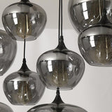 Lampa wisząca w kształcie butelki
