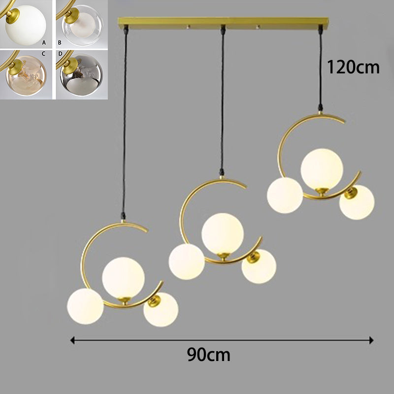 Nowoczesna lampa wisząca LED do dekoracji wnętrz