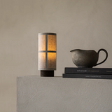 Japonská hedvábná stolní lampa