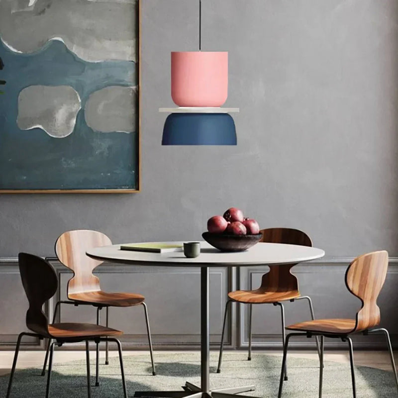Kolorowa lampa wisząca Dulcy Nordic
