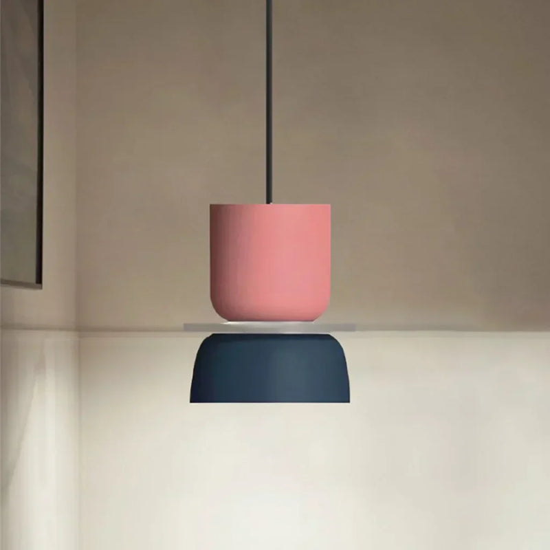 Kolorowa lampa wisząca Dulcy Nordic