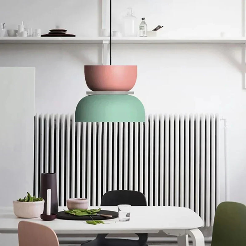 Kolorowa lampa wisząca Dulcy Nordic