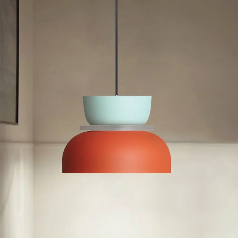 Kolorowa lampa wisząca Dulcy Nordic