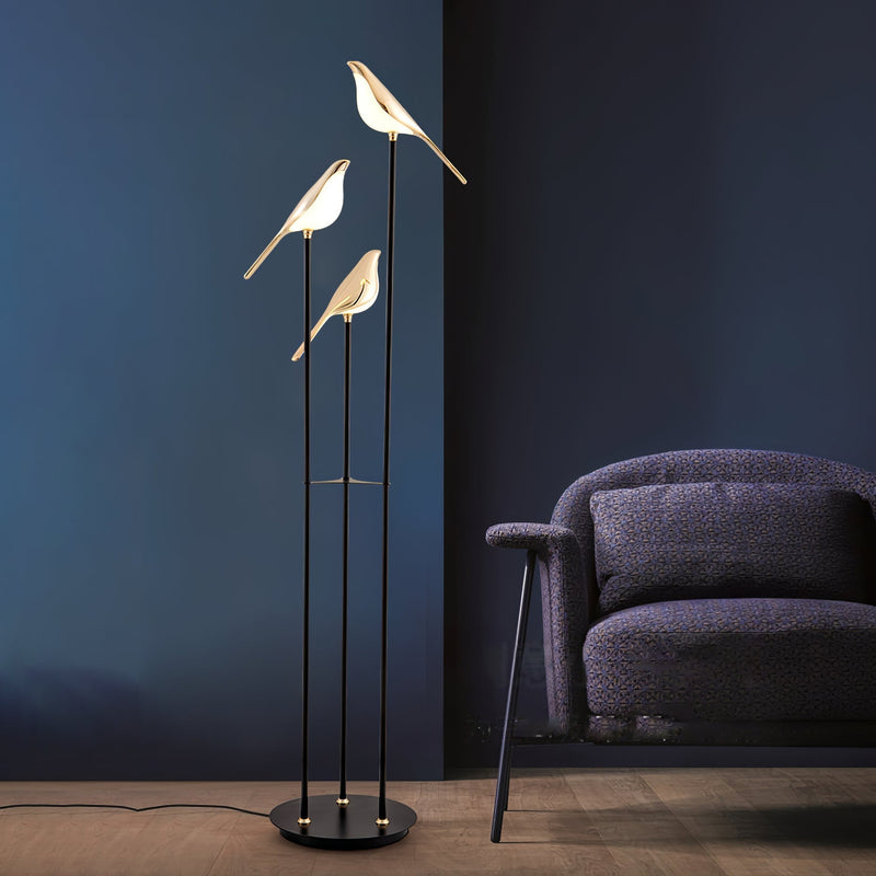 Lampa podłogowa Magpie Perch Torchiere Lamp