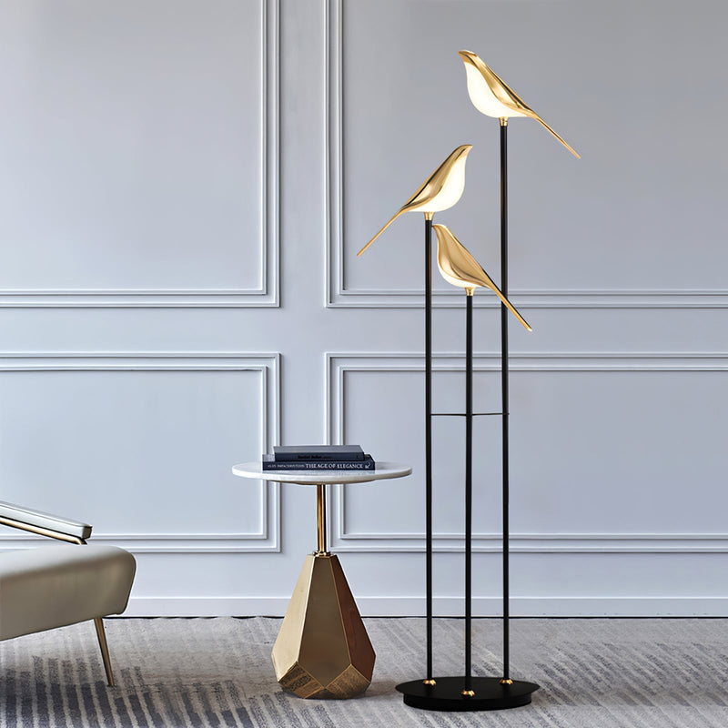 Lampa podłogowa Magpie Perch Torchiere Lamp