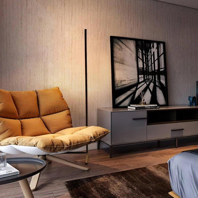 Minimalistyczna lampa podłogowa LED