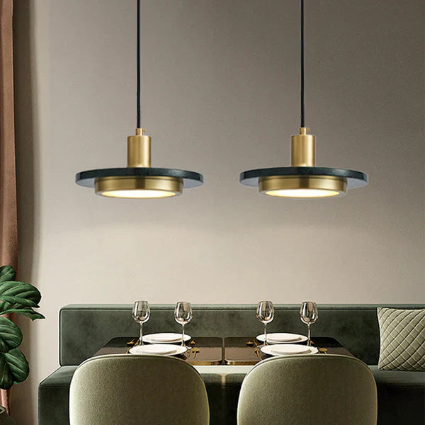 Modern Enkel Hängande Lampa I Marmor