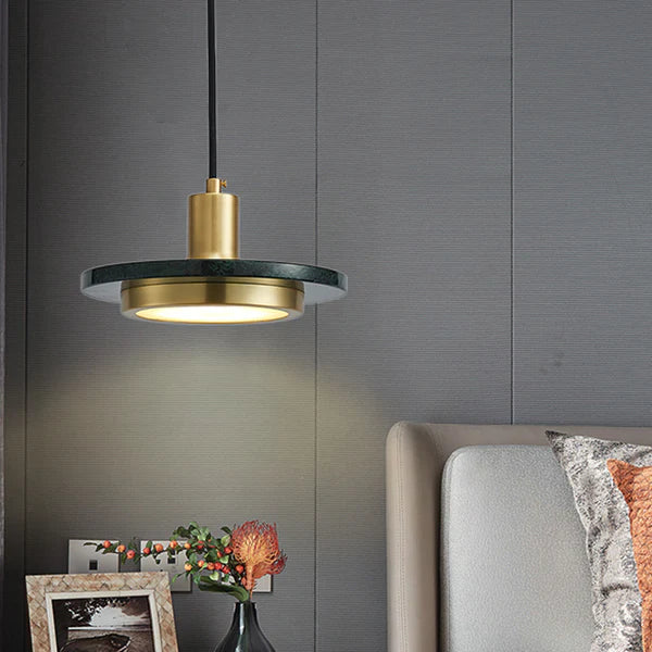 Modern Enkel Hängande Lampa I Marmor