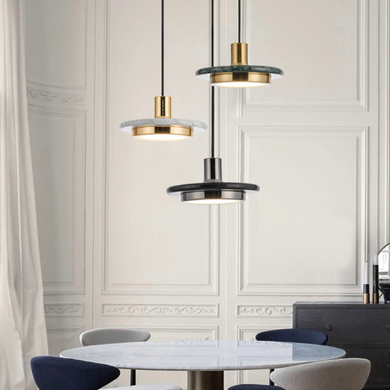 Modern Enkel Hängande Lampa I Marmor
