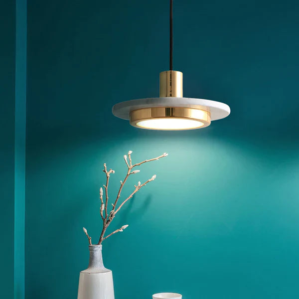 Modern Enkel Hängande Lampa I Marmor