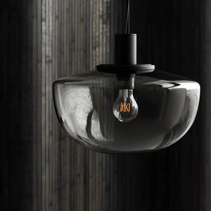 Moderna Sfäriska Pendellampor I Glas