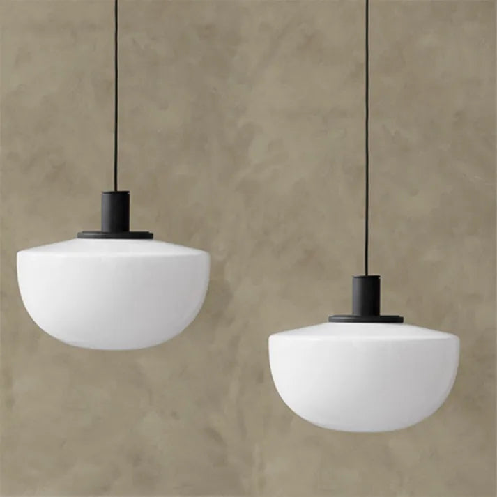 Moderna Sfäriska Pendellampor I Glas