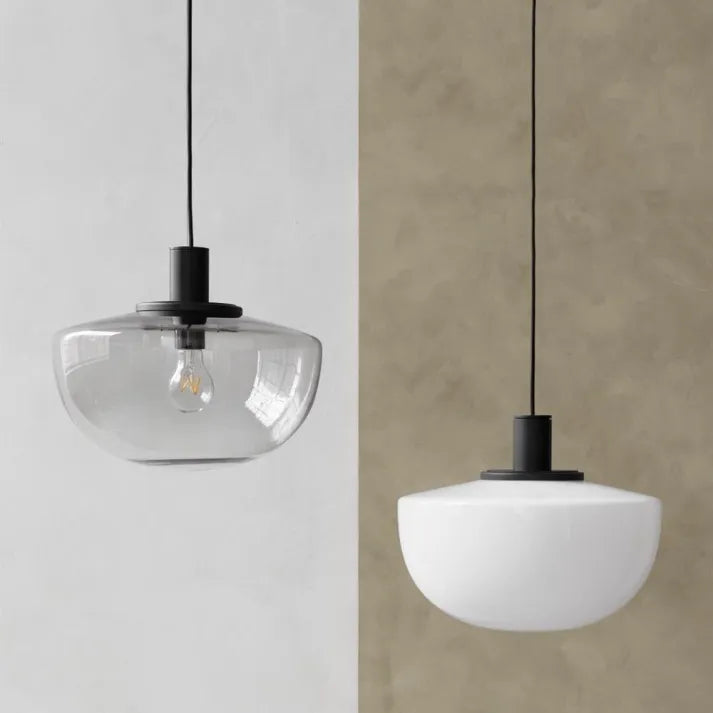 Moderna Sfäriska Pendellampor I Glas