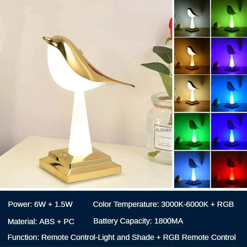 Lampa stołowa Missbird-V2 Ekster Bird