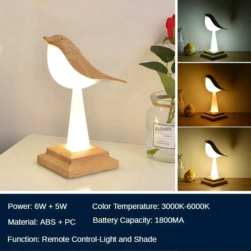 Lampa stołowa Missbird-V2 Ekster Bird