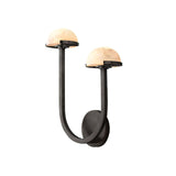 Mushroom Vägglampa I Alabaster