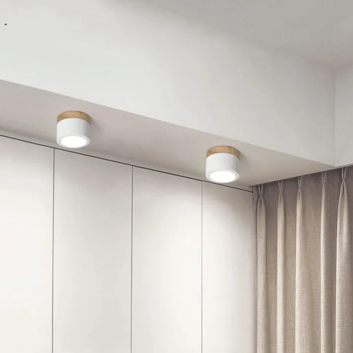 Nordic Cylinder Led-Taklampor För Korridorer