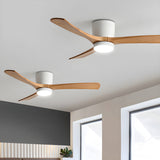 Dřevěný stropní ventilátor