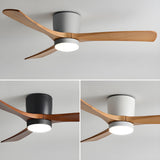Dřevěný stropní ventilátor