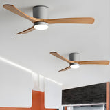 Dřevěný stropní ventilátor