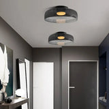 Nordisk Designer Kreativ Personlighet Medeltida Glas Taklampa