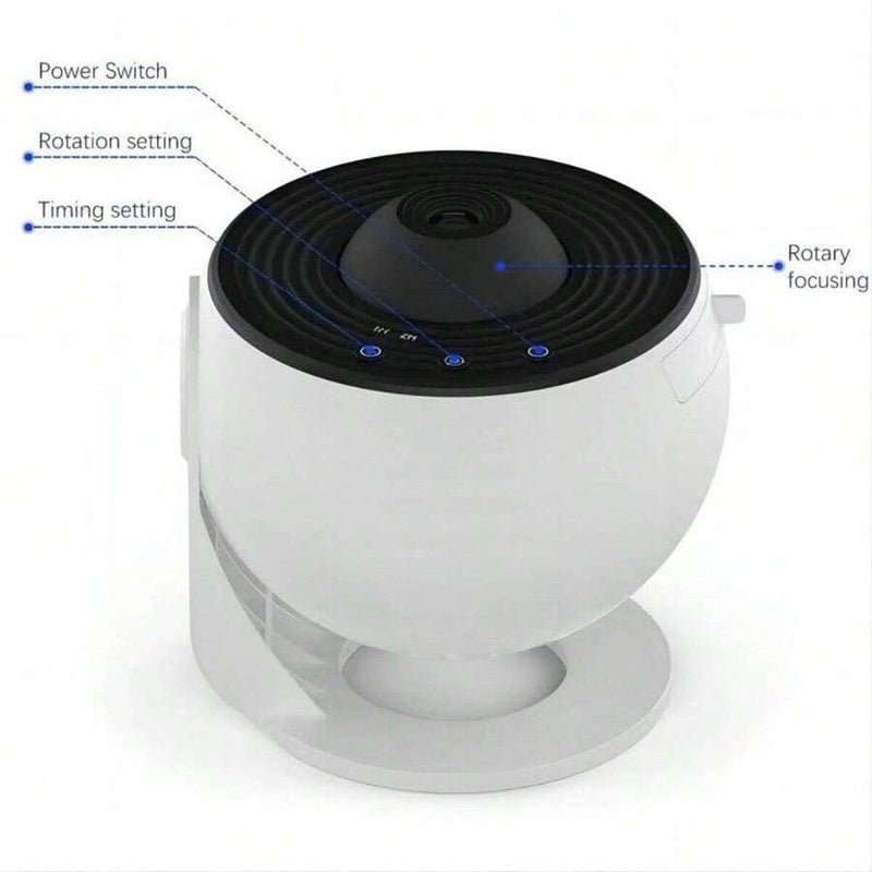 Lampa projekcyjna Moon