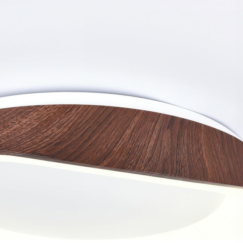 Lampa sufitowa Nordic Artistic o fakturze drewna