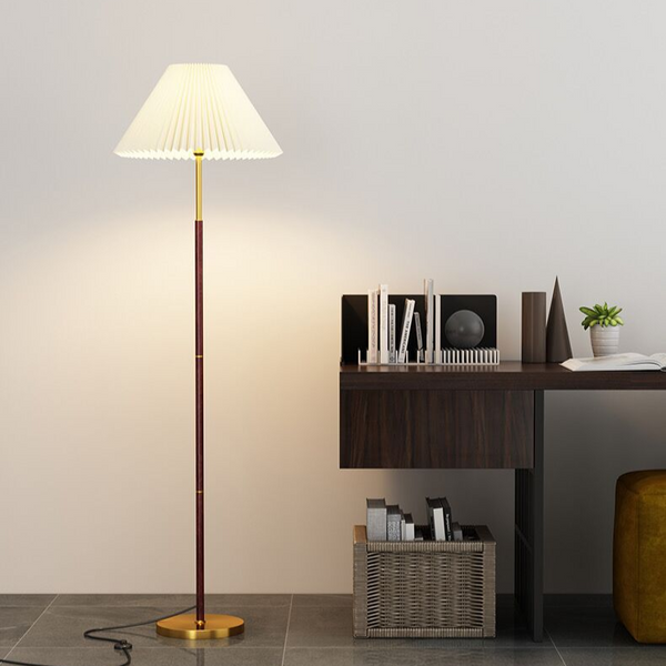 Nowoczesna lampa podłogowa z papieru ryżowego