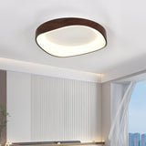 Lampa sufitowa Nordic Artistic o fakturze drewna