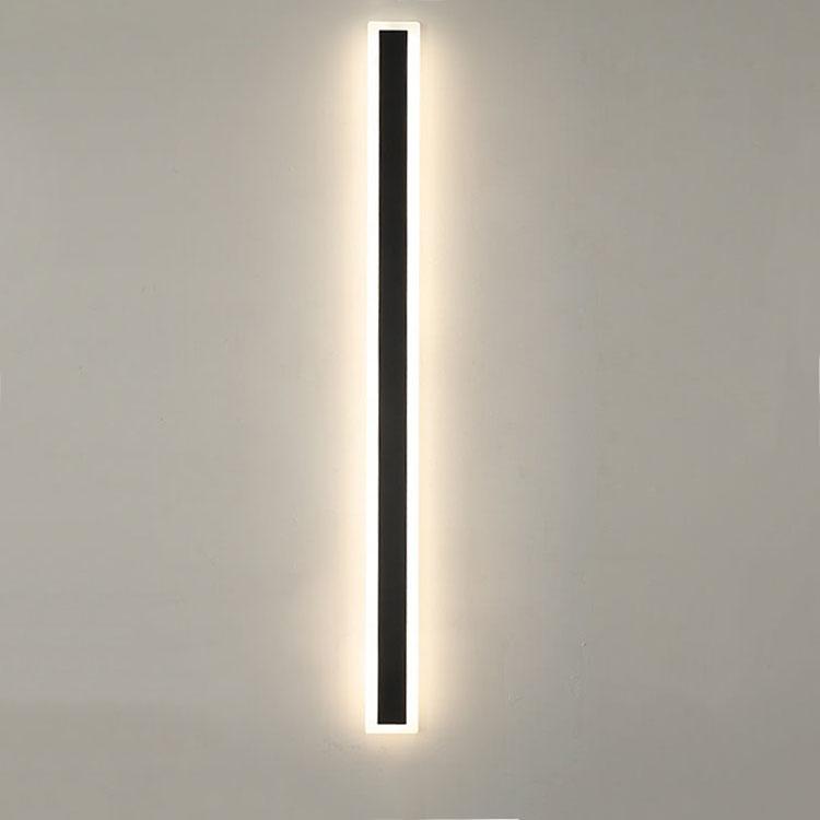 Akrylowa lampa ścienna na zewnątrz
