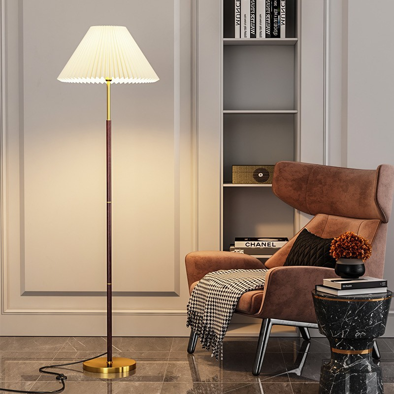 Nowoczesna lampa podłogowa z papieru ryżowego
