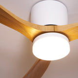 Dřevěný stropní ventilátor