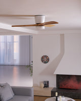 Dřevěný stropní ventilátor