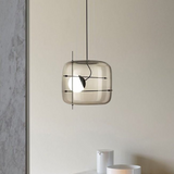 Szklana lampa wisząca Plot