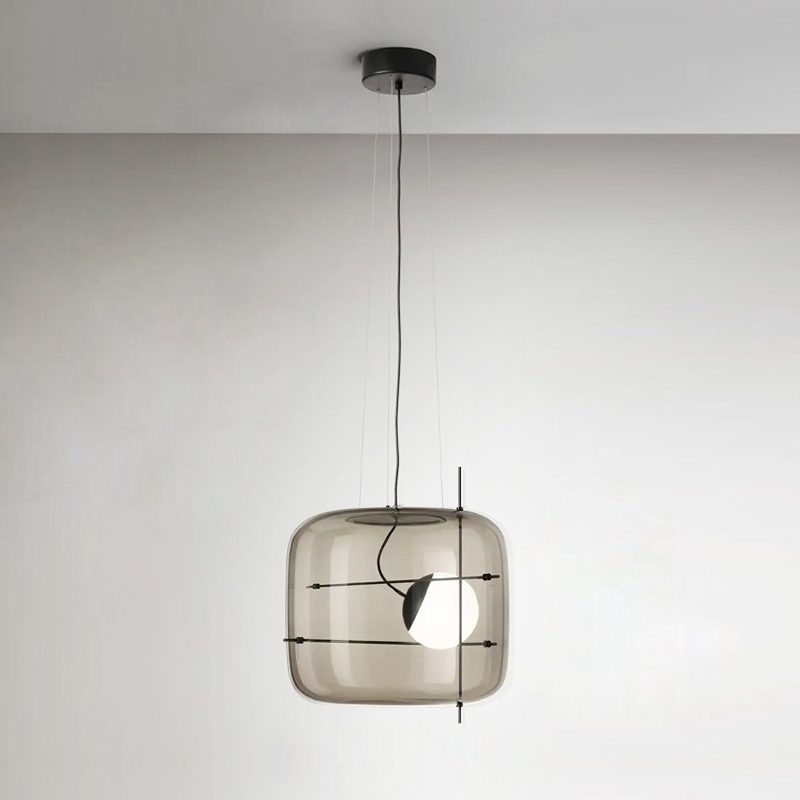 Szklana lampa wisząca Plot