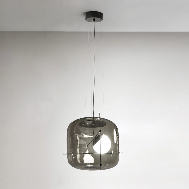 Szklana lampa wisząca Plot