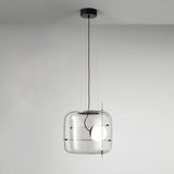 Szklana lampa wisząca Plot