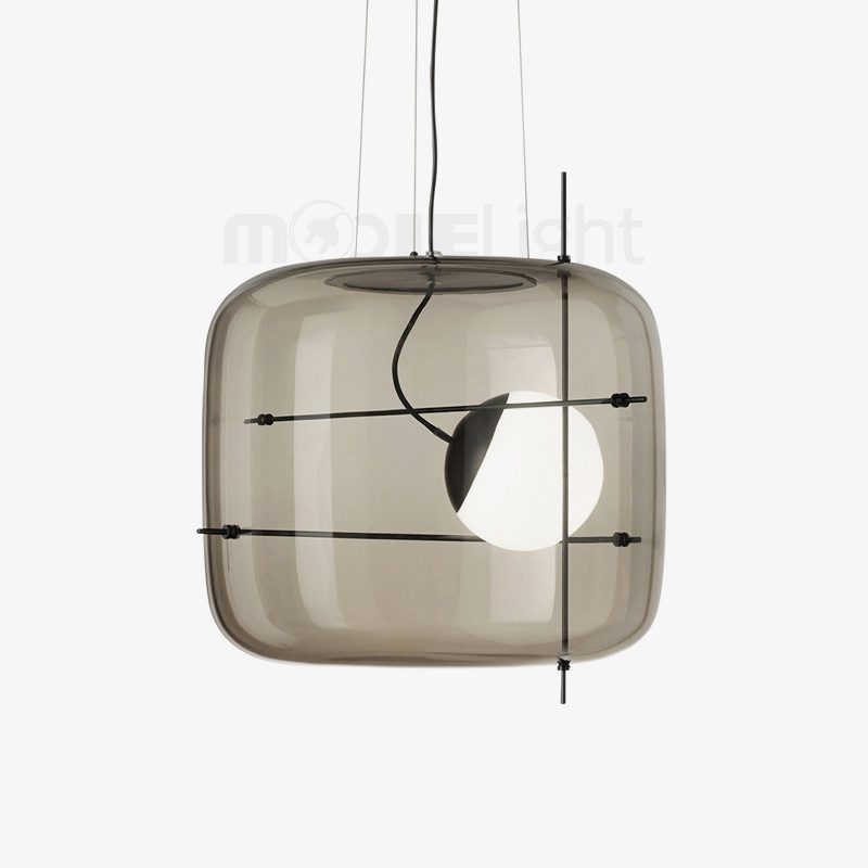 Szklana lampa wisząca Plot
